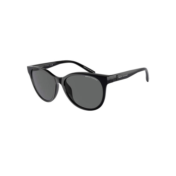 Armani Exchange Women's Cat Eye Frame Black Injected Sunglasses - AX4144SU