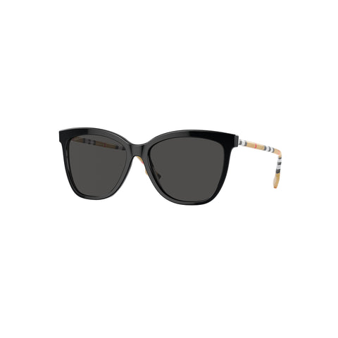 Burberry Women's Square Frame Black Acetate Sunglasses - BE4308
