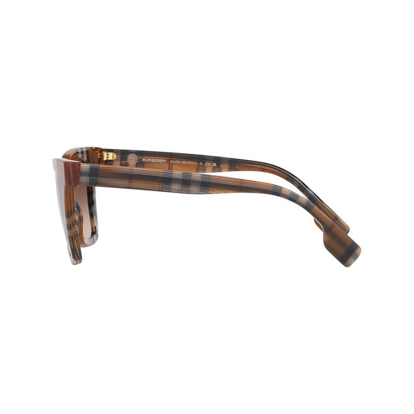 Burberry Women's Irregular Frame Brown Acetate Sunglasses - BE4346