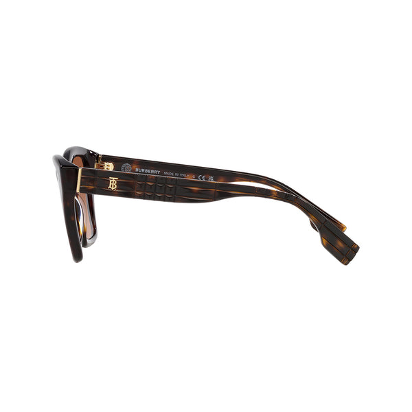 Burberry Women's Square Frame Brown Acetate Sunglasses - BE4391F