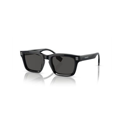 Burberry Men's Rectangle Frame Black Acetate Sunglasses - BE4403F