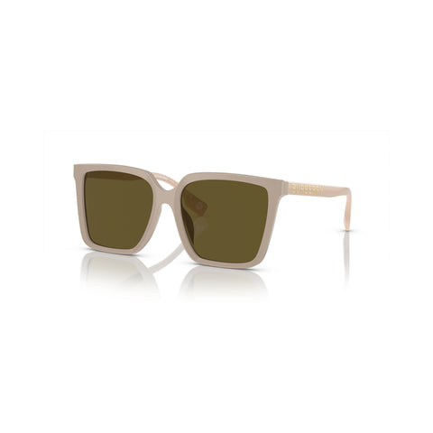 Burberry Women's Square Frame Light Brown Acetate Sunglasses - BE4411D