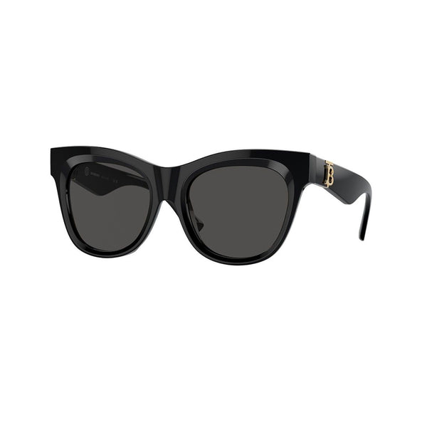 Burberry Women's Square Frame Black Acetate Sunglasses - BE4418