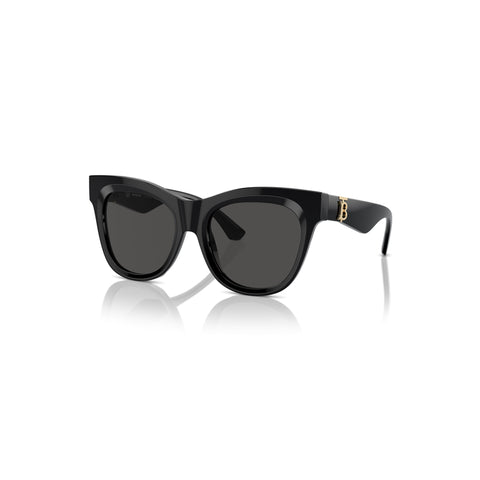 Burberry Women's Square Frame Black Acetate Sunglasses - BE4418F