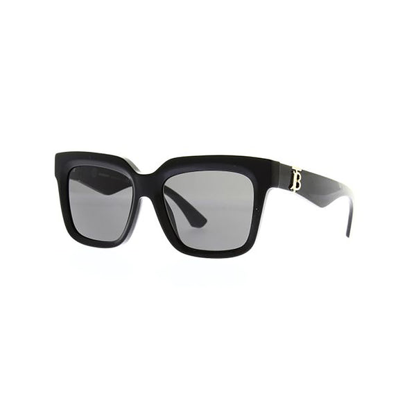 Burberry Women's Square Frame Black Acetate Sunglasses - BE4419