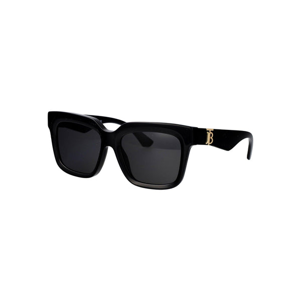 Burberry Women's Square Frame Black Acetate Sunglasses - BE4419F