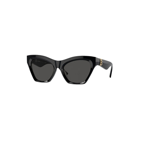 Burberry Women's Cat Eye Frame Black Acetate Sunglasses - BE4420U