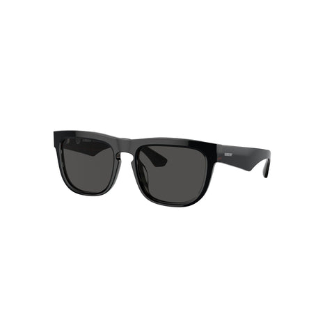 Burberry Top Black on Vintage Men's Square Frame Black Acetate Sunglasses - BE4431U