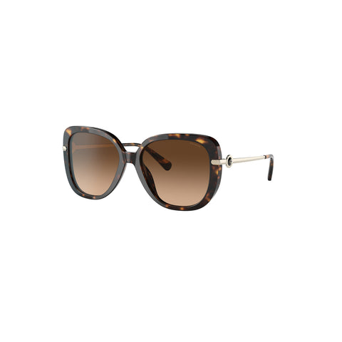 Coach Women's Square Frame Brown Acetate Sunglasses - HC8320