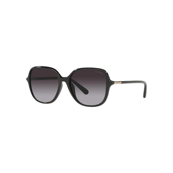 Coach Women's Square Frame Black Injected Sunglasses - HC8344U