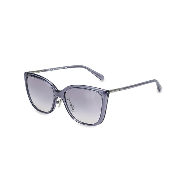 Coach Women's Square Frame Violet Injected Sunglasses - HC8345