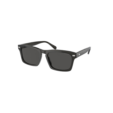 Coach Men's Square Frame Grey Acetate Sunglasses - HC8397U