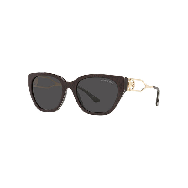 Michael Kors Women's Square Frame Brown Acetate Sunglasses - MK2154