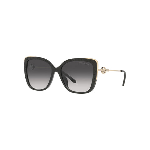 Michael Kors Women's Butterfly Frame Black Injected Sunglasses - MK2161BU