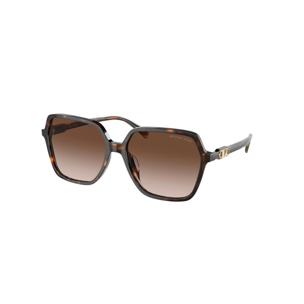 Michael Kors Women's Square Frame Brown Acetate Sunglasses - MK2196F