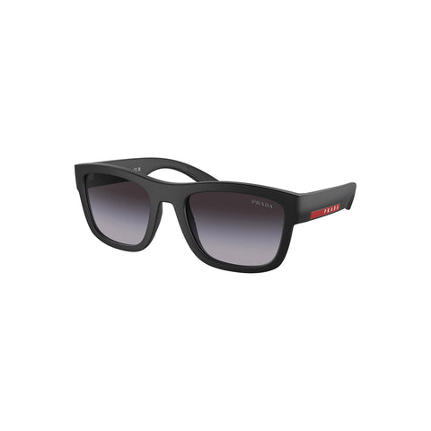 Prada Linea Rossa Men's Pillow Frame Black Nylon Sunglasses - PS 01ZSF