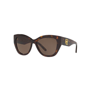 Ralph Lauren Women's Square Frame Brown Acetate Sunglasses - RL8175