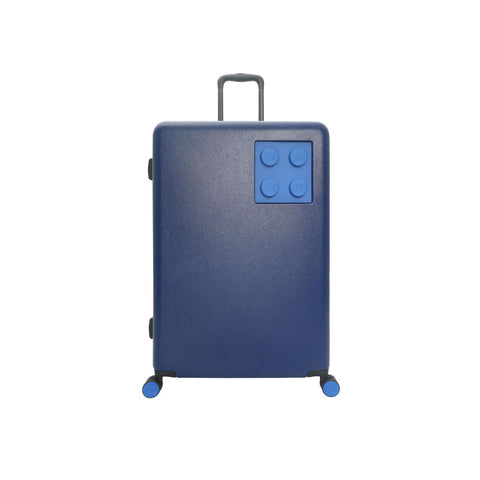 LEGO Signature Brick 2x2 PC Hard Case Trolley Luggage 28” - Blue Travel Suitcase