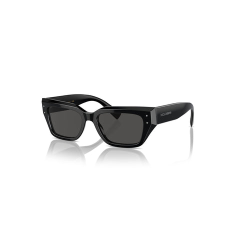 Dolce & Gabbana Women's Cat Eye Frame Black Acetate Sunglasses - DG4462F