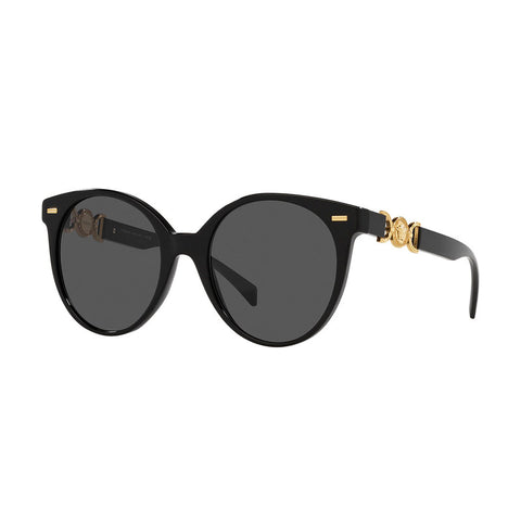 Versace Women's Phantos Frame Black Acetate Sunglasses - VE4442F