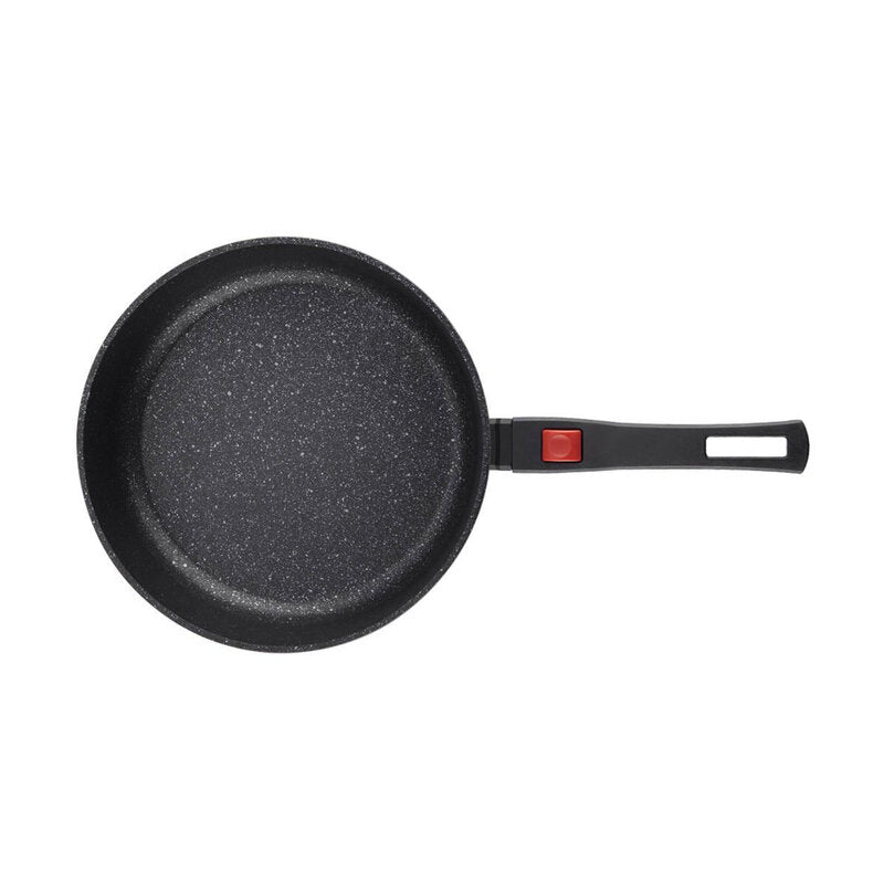 Korkmaz Ornella 26x7 cm Non-Stick Frying Pan with Lid - Removable Handle, Free PFOA, Made in Turkey