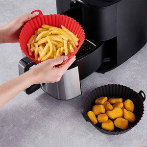 Korkmaz Silicone Bowl Basket for Air Fryer - Made in Turkey