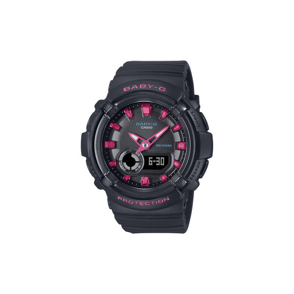 Casio Baby-G Women Analog-Digital Watch BGA-280DN-1A Black Resin Strap