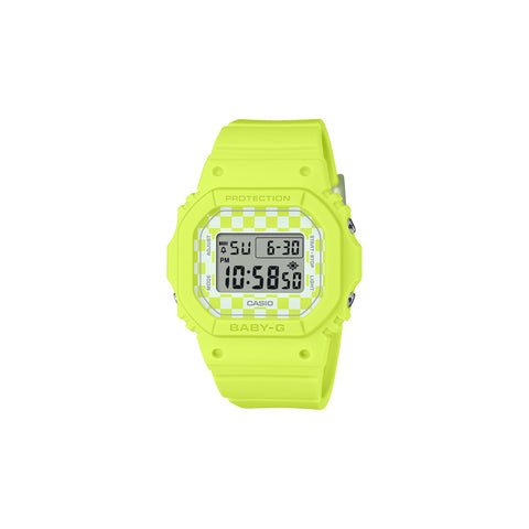 Casio Baby-G Women Digital Sport Watch BGD-565GS-9 Green Resin Strap