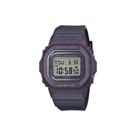 Casio Baby-G BGD-565RS-8 Women Digital Watch Black Resin Strap