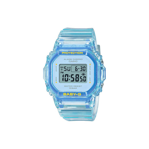 Casio Baby-G BGD-565SJ-2 Women Digital Watch Blue Resin Strap