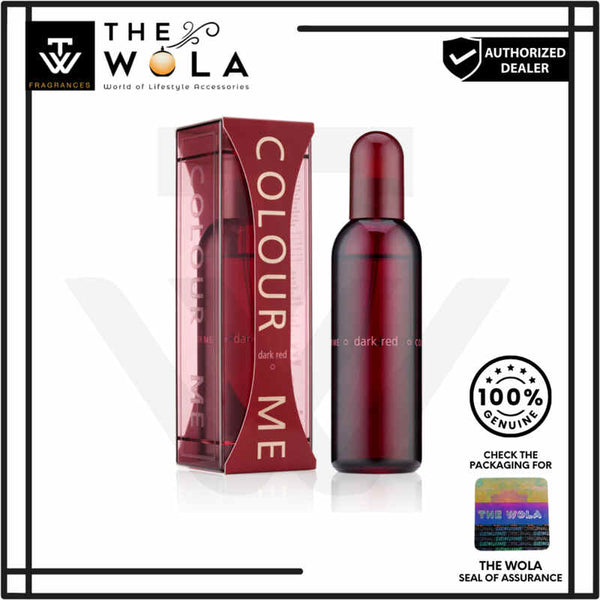 COLOUR ME Femme Dark Red Edp 100ml Unisex Perfume