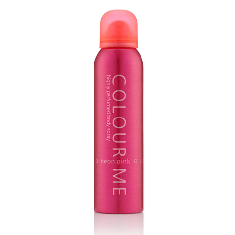 COLOUR ME Neon Pink Bodyspray 150ml For Women