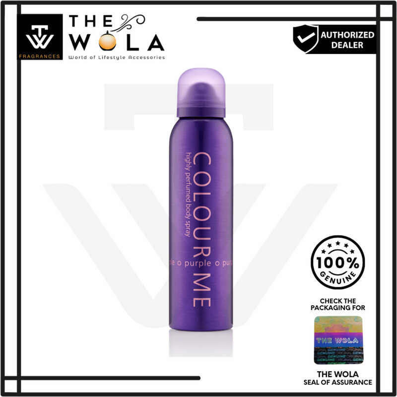 COLOUR ME Purple Bodyspray 150ml For Women