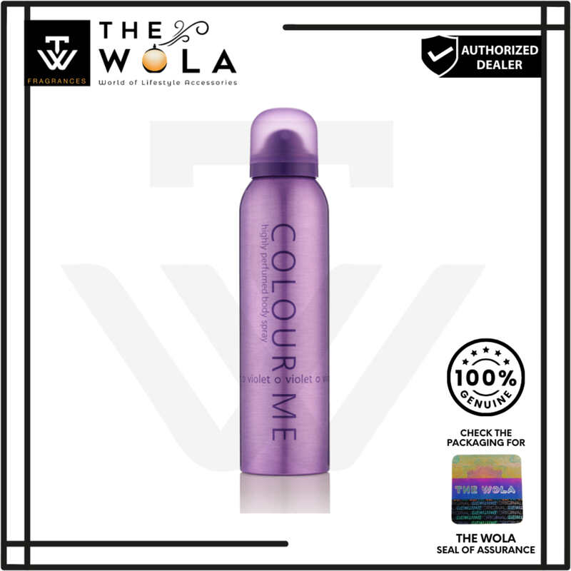 COLOUR ME Violet Bodyspray 150ml For Women