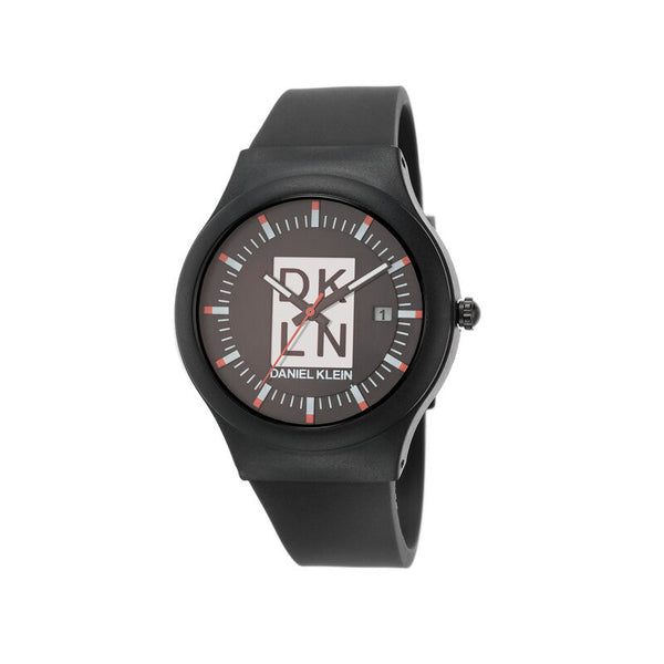 Daniel Klein DKLN Men's Analog Watch DK.1.12490-5 Black Silicone Strap Watch | Watch for Men