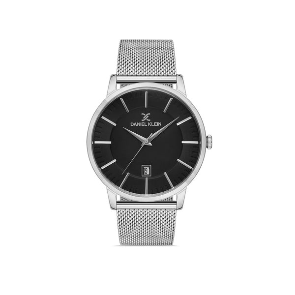 Daniel Klein Supreme Men's Analog Watch DK.1.13062-2 Silver Mesh Strap Watch | Watch for Men