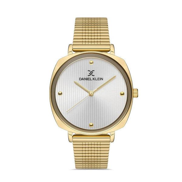 Daniel Klein Premium Women's Analog Watch DK.1.13151-3 Gold Mesh Strap Watch | Watch for Ladies