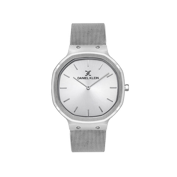 Daniel Klein Premium Women's Analog Watch DK.1.13395-1 Silver Mesh Strap Watch | Watch for Ladies