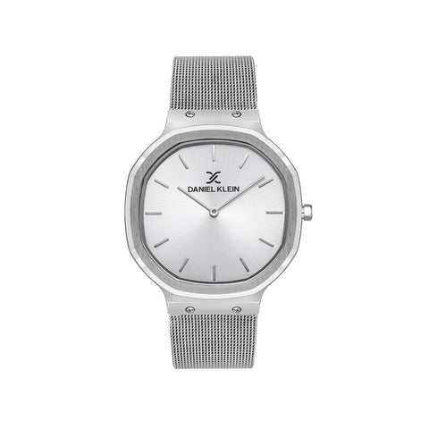 Daniel Klein Premium Women's Analog Watch DK.1.13395-1 Silver Mesh Strap Watch | Watch for Ladies