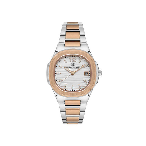 Daniel Klein Premium Women Analog Watch DK.1.13581-6 Rose Gold Stainless Steel Strap