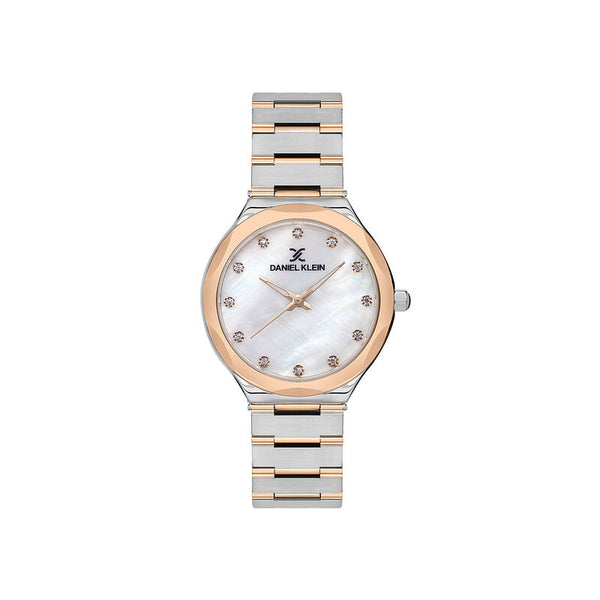 Daniel Klein Premium Women Analog Watch DK.1.13596-5 Rose Gold Stainless Steel Strap