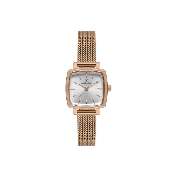 Daniel Klein Premium Women Analog Watch DK.1.13726-5 Rose Gold Mesh Strap