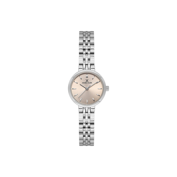 Daniel Klein Premium Women Analog Watch DK.1.13728-2 Silver Stainless Steel Strap