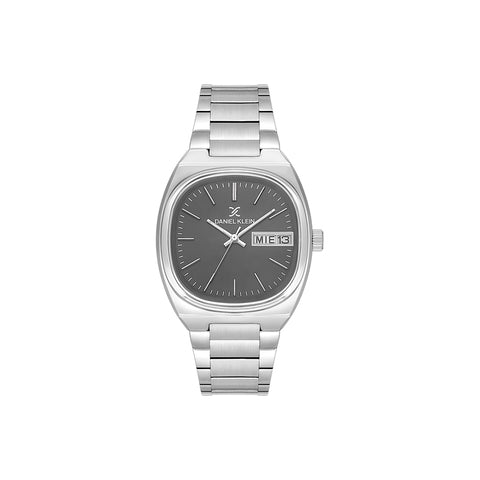 Daniel Klein Premium Men Analog Watch DK.1.13751-4 Silver Stainless Steel Strap