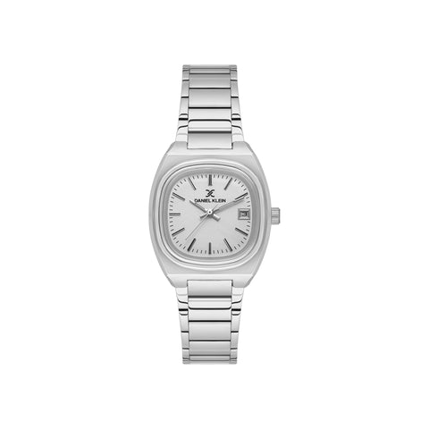 Daniel Klein Premium Women Analog Watch DK.1.13774-1 Silver Stainless Steel Strap