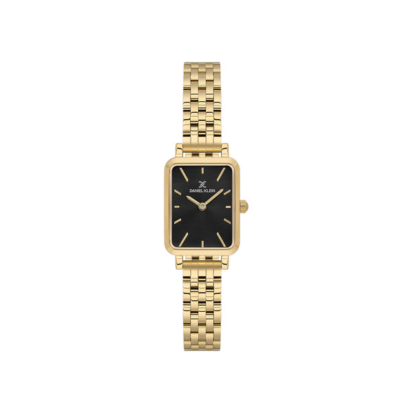 Daniel Klein Premium Women Analog Watch DK.1.13775-2 Gold Stainless Steel Strap