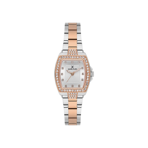 Daniel Klein Premium Women Analog Watch DK.1.13784-5 Rose Gold Stainless Steel Strap