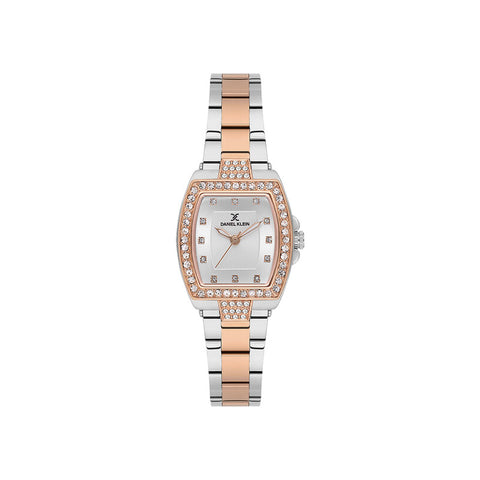 Daniel Klein Premium Women Analog Watch DK.1.13784-5 Rose Gold Stainless Steel Strap