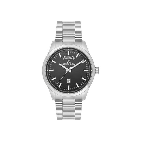 Daniel Klein Premium Men Analog Watch DK.1.13817-2 Silver Stainless Steel Strap