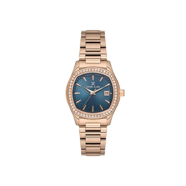 Daniel Klein Premium Women Analog Watch DK.1.13866-5 Rose Gold Stainless Steel Strap